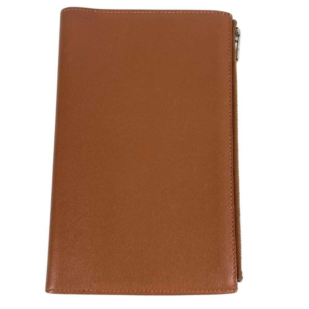 HERMES EA Zip EA Zip PM System planner/organizer with stationery pockets Notebook cover Swift Gold/Mustard Brown/yellow Used