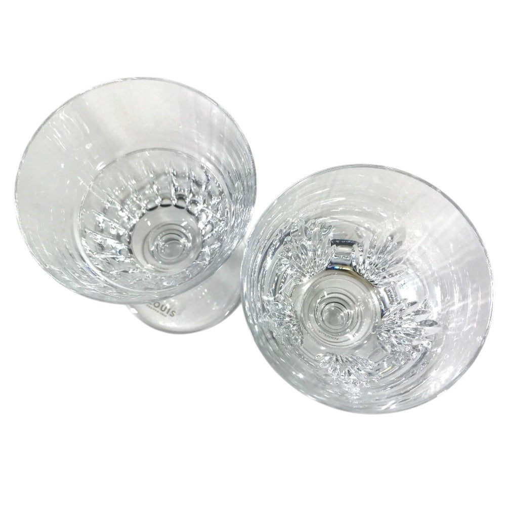 HERMES Saint Louis STLOUIS Queen's Hall Glass Set (Set of 4) Glasses, cups, and tableware (set of 4) glass Glass clear Used