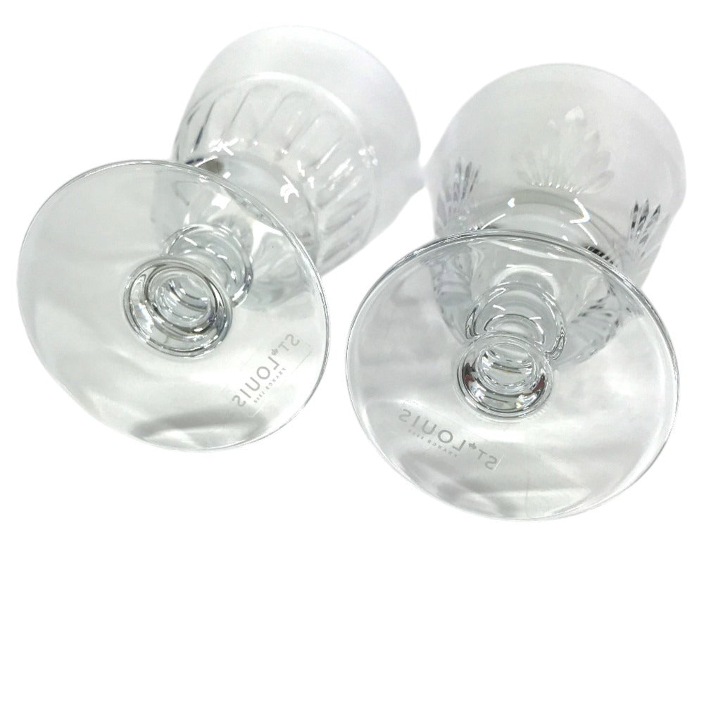 HERMES Saint Louis STLOUIS Queen's Hall Glass Set (Set of 4) Glasses, cups, and tableware (set of 4) glass Glass clear Used