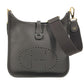 HERMES Evelyne23 Evelyne 23 Crossbody bag with perforated logo Shoulder Bag Taurillon Clemence Evennes Brown/GoldHardware Used