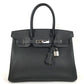 HERMES Birkin30 Birkin 30 Bag Tote Bag Hand Bag Epsom Black/SilverHardware Used