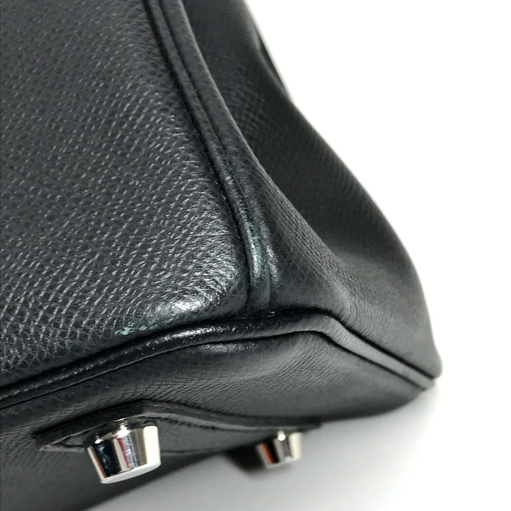 HERMES Birkin30 Birkin 30 Bag Tote Bag Hand Bag Epsom Black/SilverHardware Used