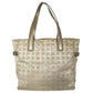 CHANEL A15825 New travel line GM New Travel Line GM Shoulder Bag Tote Bag Nylon Canvas / Leather Beige Used