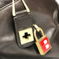 BALLY logo Bag, Tote Bag, Travel Bag, Shoulder Bag Duffle Bag Leather Brown/Red Used