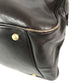 BALLY logo Bag, Tote Bag, Travel Bag, Shoulder Bag Duffle Bag Leather Brown/Red Used