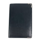 CARTIER Logo Must de Line Pass Case Card Case Card Case Leather Black Used
