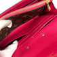 LOUIS VUITTON M62399 Monogram Portefeuille Pallas Long Wallet Flap Bi-Fold Long Wallet MonogramCanvas Freesia Brown/pink Used