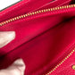 LOUIS VUITTON M62399 Monogram Portefeuille Pallas Long Wallet Flap Bi-Fold Long Wallet MonogramCanvas Freesia Brown/pink Used