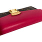 LOUIS VUITTON M62399 Monogram Portefeuille Pallas Long Wallet Flap Bi-Fold Long Wallet MonogramCanvas Freesia Brown/pink Used
