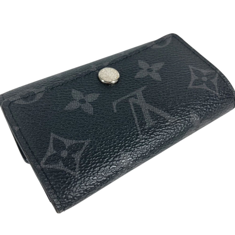 LOUIS VUITTON M82603 MonogramEclipse Multicles6 Multicles 6 6-Ring Key Key Case MonogramEclipseCanvas Black Used