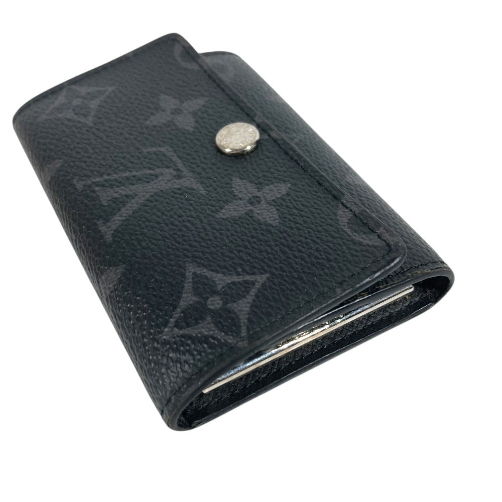 LOUIS VUITTON M82603 MonogramEclipse Multicles6 Multicles 6 6-Ring Key Key Case MonogramEclipseCanvas Black Used