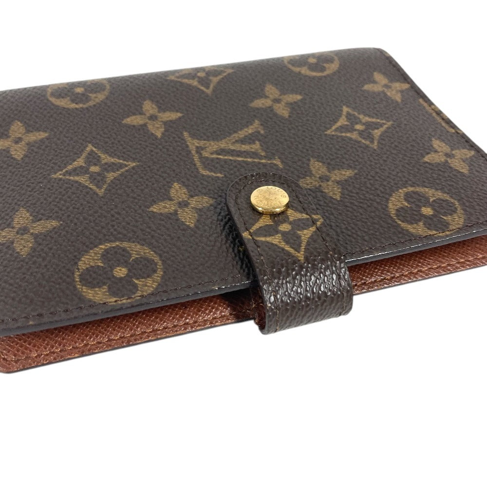 LOUIS VUITTON R20005 Monogram AgendaPM Agenda PM System notebook stationery Notebook cover MonogramCanvas Brown Used