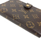 LOUIS VUITTON R20005 Monogram AgendaPM Agenda PM System notebook stationery Notebook cover MonogramCanvas Brown Used