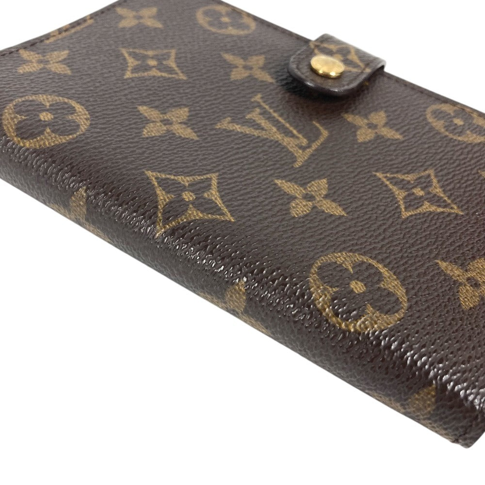 LOUIS VUITTON R20005 Monogram AgendaPM Agenda PM System notebook stationery Notebook cover MonogramCanvas Brown Used