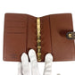 LOUIS VUITTON R20005 Monogram AgendaPM Agenda PM System notebook stationery Notebook cover MonogramCanvas Brown Used