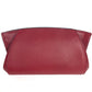 CARTIER Cartier C de Cartier Pouch Bag, makeup pouch, cosmetic pouch Cosmetics Pouch Leather wine-red Used