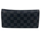 LOUIS VUITTON N62665 Damier Graphite Portefeuilles Brazza Portefeuille Brazza Wallet Wallet Long Wallet DamierGraphiteCanvas Black Used