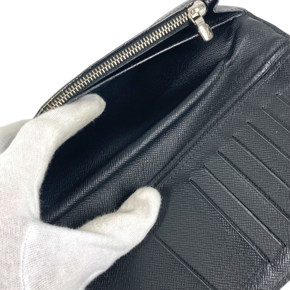 LOUIS VUITTON N62665 Damier Graphite Portefeuilles Brazza Portefeuille Brazza Wallet Wallet Long Wallet DamierGraphiteCanvas Black Used