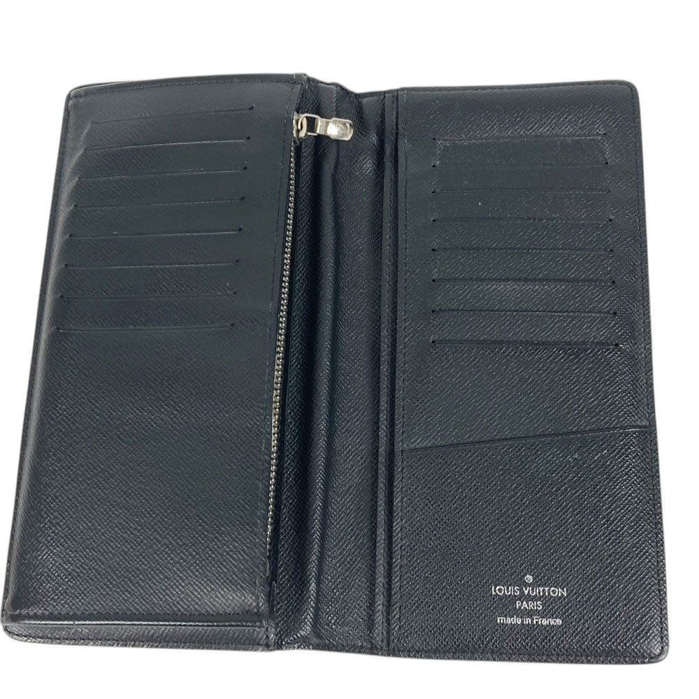 LOUIS VUITTON N62665 Damier Graphite Portefeuilles Brazza Portefeuille Brazza Wallet Wallet Long Wallet DamierGraphiteCanvas Black Used