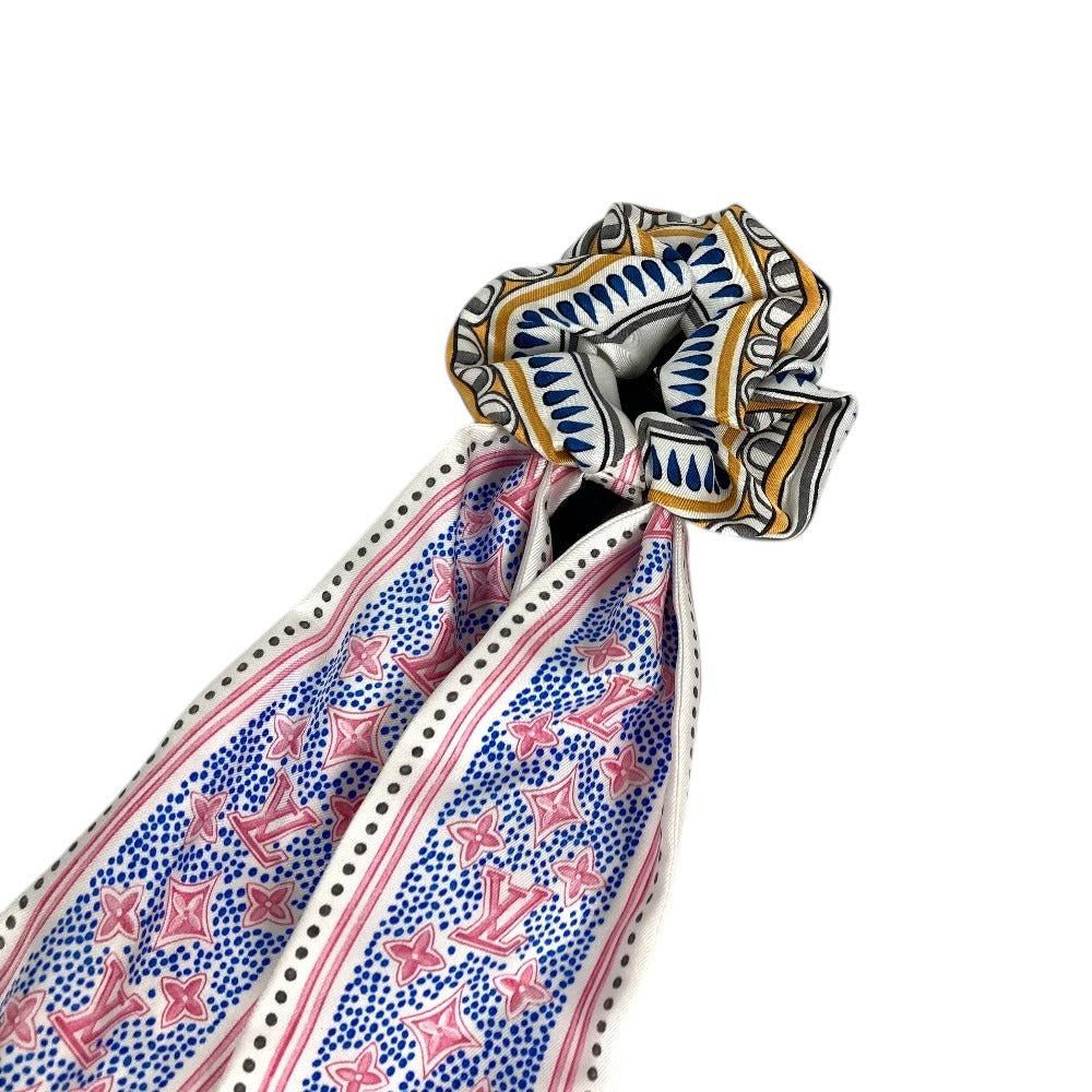LOUIS VUITTON M98383 Chouchou Summer Garden Hair ties, hair accessories, charms, bracelets Shush silk Multicolore Used