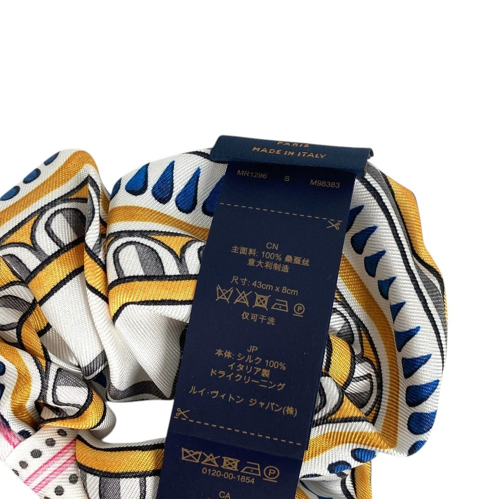 LOUIS VUITTON M98383 Chouchou Summer Garden Hair ties, hair accessories, charms, bracelets Shush silk Multicolore Used