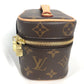 LOUIS VUITTON M44936 Monogram Nice Nano Handbag, Makeup Pouch, Cosmetic Pouch Cosmetics Pouch MonogramCanvas Brown Used