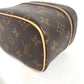 LOUIS VUITTON M44936 Monogram Nice Nano Handbag, Makeup Pouch, Cosmetic Pouch Cosmetics Pouch MonogramCanvas Brown Used