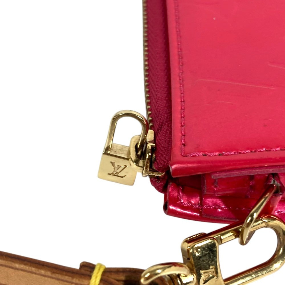 LOUIS VUITTON M91223 MonogramVernis Lexington Shoulder Bag, Accessory Pouch, Bag, Shoulder Bag Hand Bag MonogramVernisCanvas Fuchsia pink pink Used