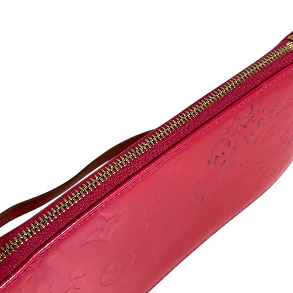 LOUIS VUITTON M91223 MonogramVernis Lexington Shoulder Bag, Accessory Pouch, Bag, Shoulder Bag Hand Bag MonogramVernisCanvas Fuchsia pink pink Used