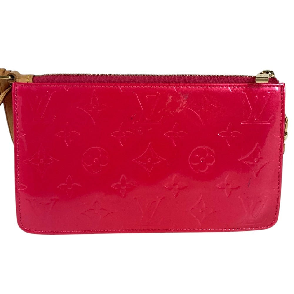 LOUIS VUITTON M91223 MonogramVernis Lexington Shoulder Bag, Accessory Pouch, Bag, Shoulder Bag Hand Bag MonogramVernisCanvas Fuchsia pink pink Used