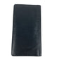 LOUIS VUITTON M63212 Epi Porte Cartes Credit Bill Compartment Long Wallet Epi Leather Noir Black Used
