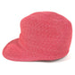 HERMES Serie logo EMMA Summer Cap hat cap baseball cap polyester / paper pink Used
