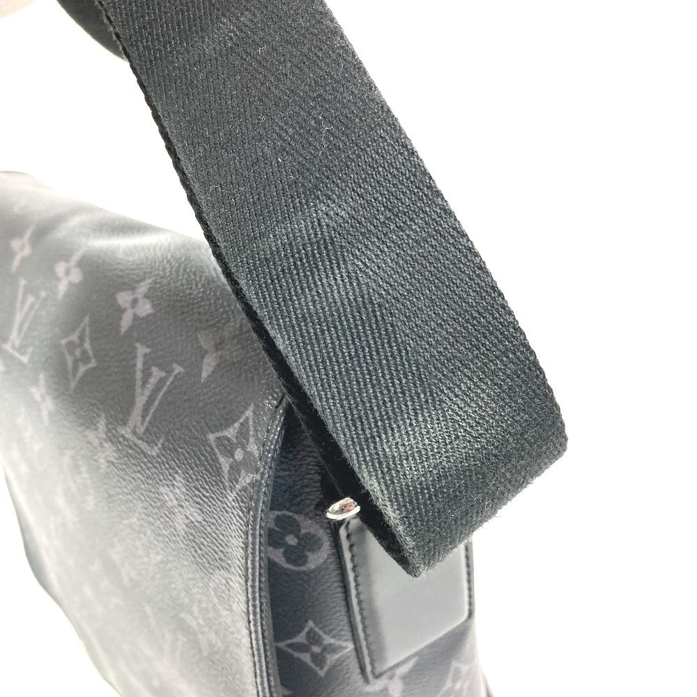 LOUIS VUITTON M44000 モノグラムエクリプス ディストリクト PM NM カバン 斜め掛け メッセンジャーバッグ　フラップ ショルダーバッグ モノグラムエクリプスキャンバス ユニセックス ブラック