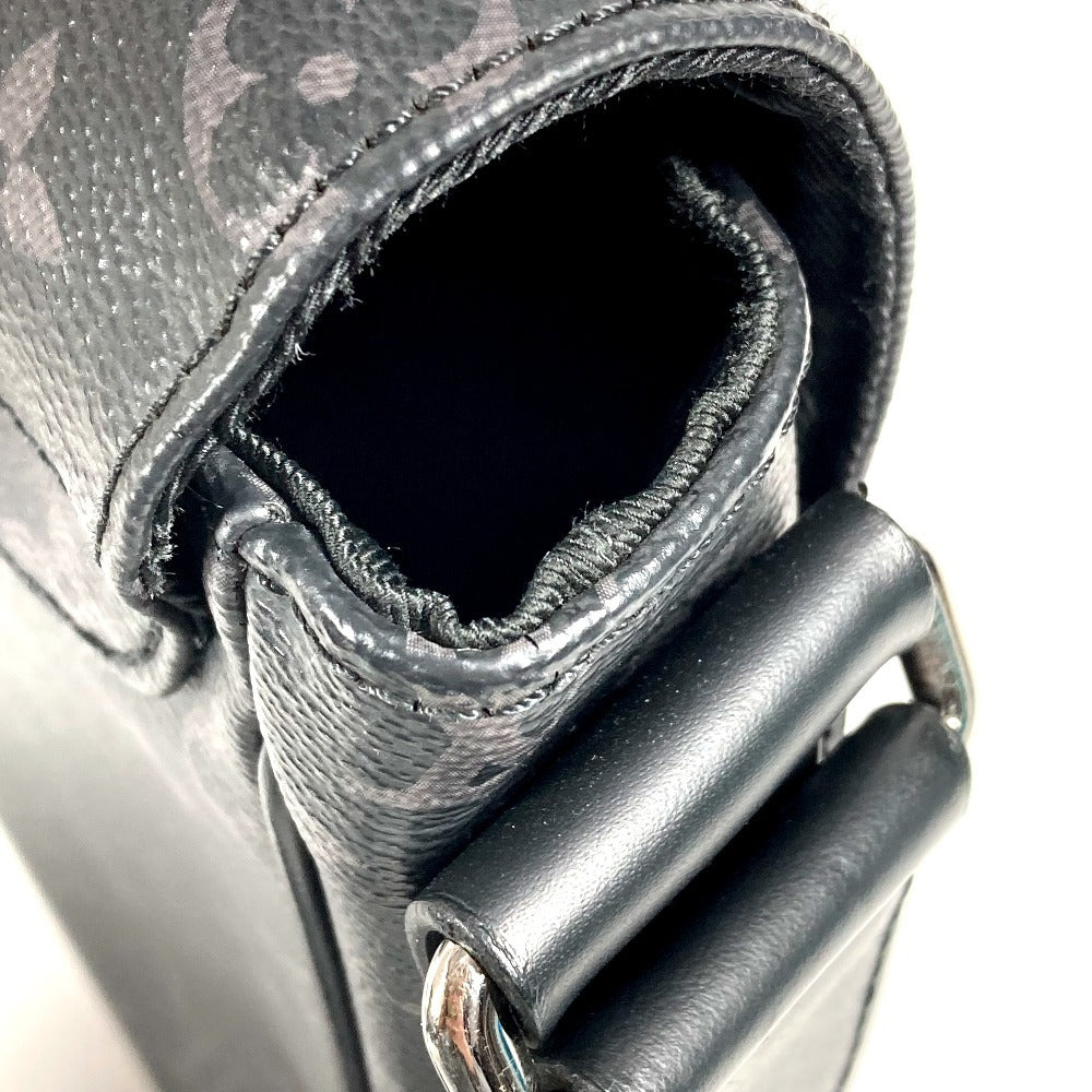 LOUIS VUITTON M44000 モノグラムエクリプス ディストリクト PM NM カバン 斜め掛け メッセンジャーバッグ　フラップ ショルダーバッグ モノグラムエクリプスキャンバス ユニセックス ブラック