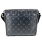 LOUIS VUITTON M44000 モノグラムエクリプス ディストリクト PM NM カバン 斜め掛け メッセンジャーバッグ　フラップ ショルダーバッグ モノグラムエクリプスキャンバス ユニセックス ブラック