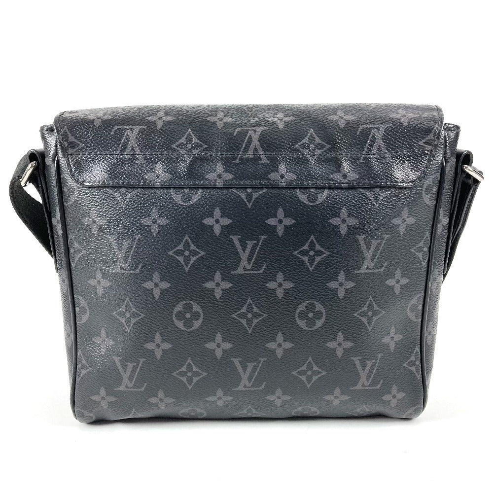 LOUIS VUITTON M44000 モノグラムエクリプス ディストリクト PM NM カバン 斜め掛け メッセンジャーバッグ　フラップ ショルダーバッグ モノグラムエクリプスキャンバス ユニセックス ブラック