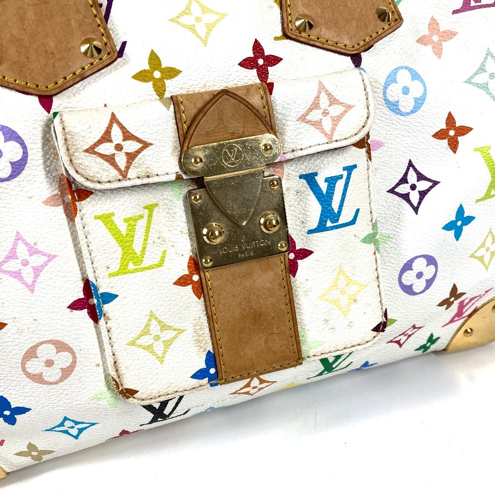 LOUIS VUITTON M92643 モノグラムマルチカラー スピーディ30 スピーディ 30 カバン ミニボストンバッグ ハンドバッグ モノグラムマルチカラーキャンバス レディース ブロン ホワイト