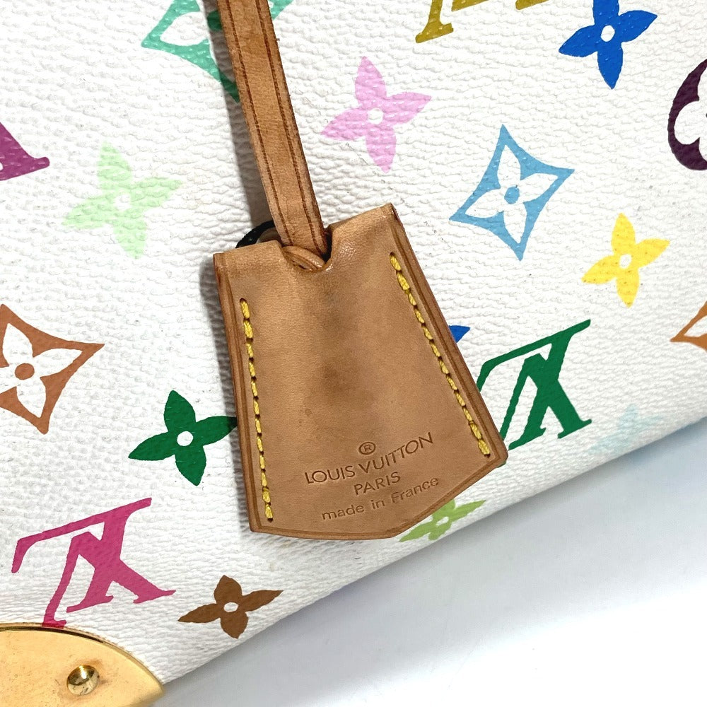 LOUIS VUITTON M92643 モノグラムマルチカラー スピーディ30 スピーディ 30 カバン ミニボストンバッグ ハンドバッグ モノグラムマルチカラーキャンバス レディース ブロン ホワイト