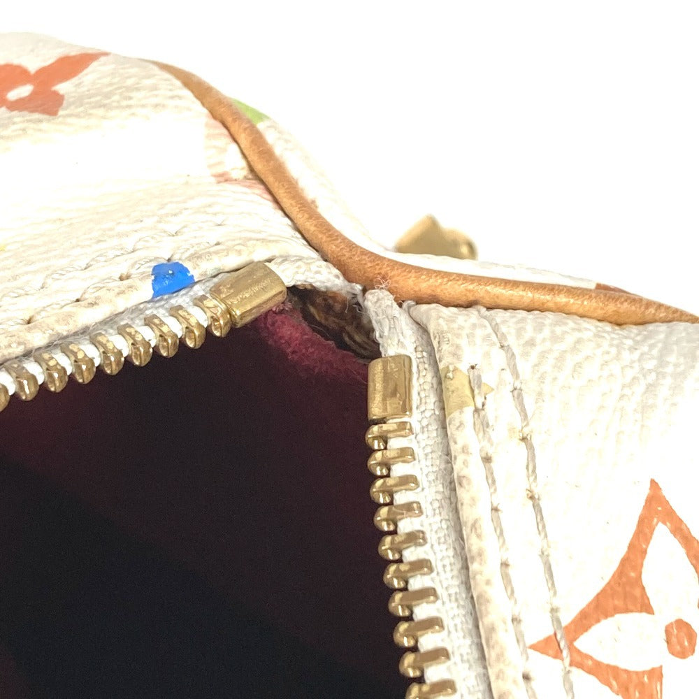 LOUIS VUITTON M92643 モノグラムマルチカラー スピーディ30 スピーディ 30 カバン ミニボストンバッグ ハンドバッグ モノグラムマルチカラーキャンバス レディース ブロン ホワイト