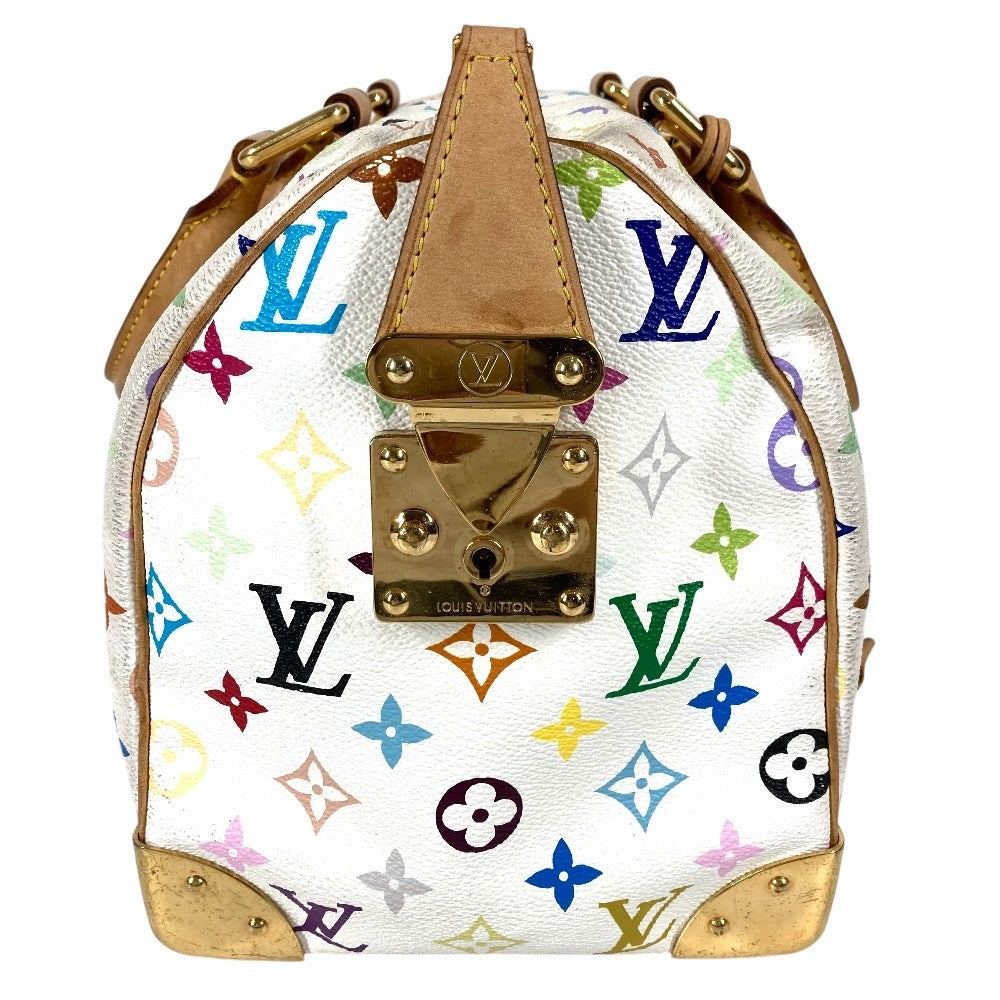 LOUIS VUITTON M92643 モノグラムマルチカラー スピーディ30 スピーディ 30 カバン ミニボストンバッグ ハンドバッグ モノグラムマルチカラーキャンバス レディース ブロン ホワイト