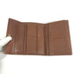 LOUIS VUITTON M61202 Monogram Porte Tresor Etui Papier Long Wallet, Flap Trifold Wallet, Monogram Canvas, Women's, Brown