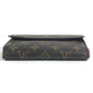 LOUIS VUITTON M61202 Monogram Porte Tresor Etui Papier Long Wallet, Flap Trifold Wallet, Monogram Canvas, Women's, Brown