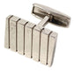 BVLGARI Logo Accessory Jewelry Cufflinks AG925 Unisex Silver