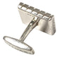 BVLGARI Logo Accessory Jewelry Cufflinks AG925 Unisex Silver