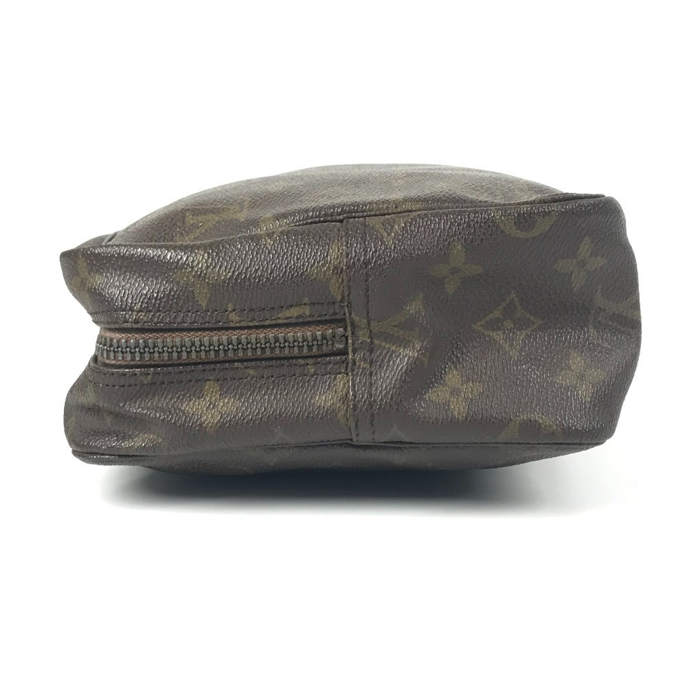 LOUIS VUITTON M47522 Monogram True Toilet 28 Makeup Pouch, Clutch Bag, Second Bag, Cosmetic Pouch, Monogram Canvas, Women's, Brown