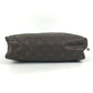 LOUIS VUITTON M47522 Monogram True Toilet 28 Makeup Pouch, Clutch Bag, Second Bag, Cosmetic Pouch, Monogram Canvas, Women's, Brown