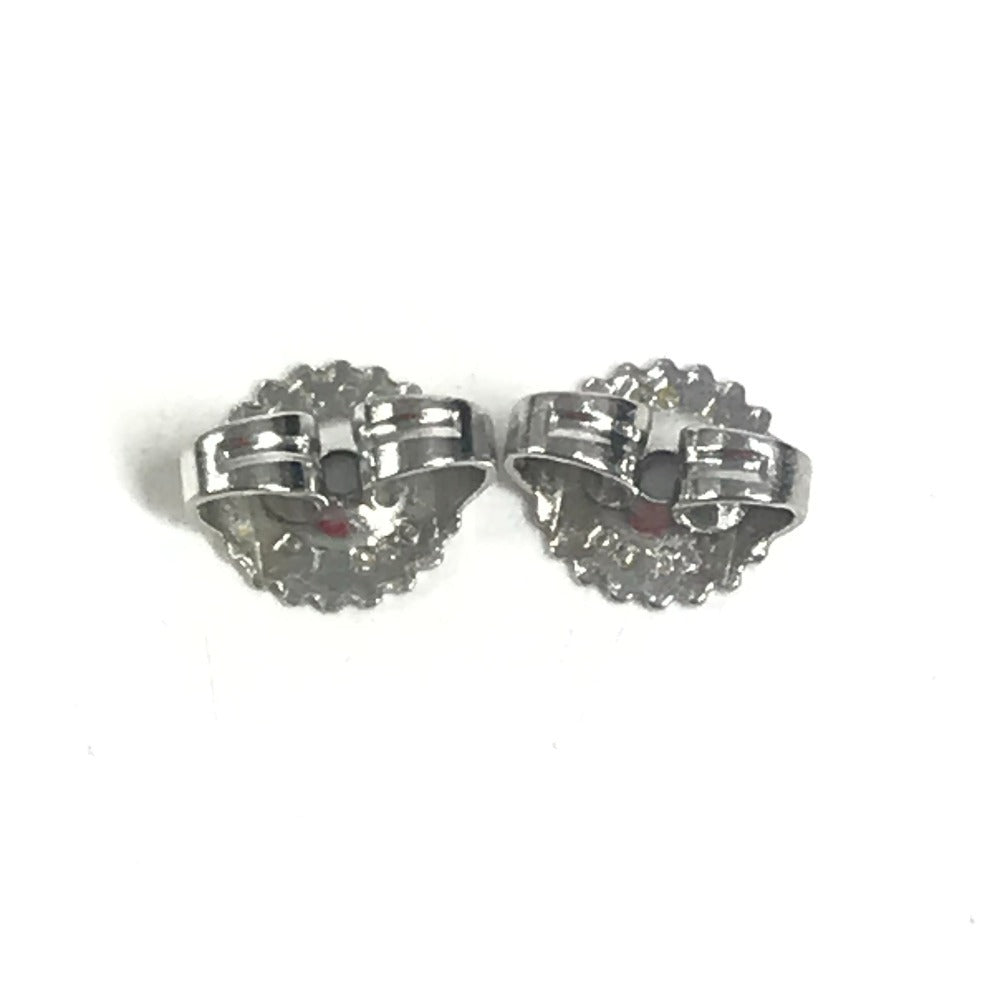 TIFFANY&Co. プラチナ クロス ダイヤ ダイヤモンド ジュエリー アクセサリー ピアス Pt950 レディース シルバー
