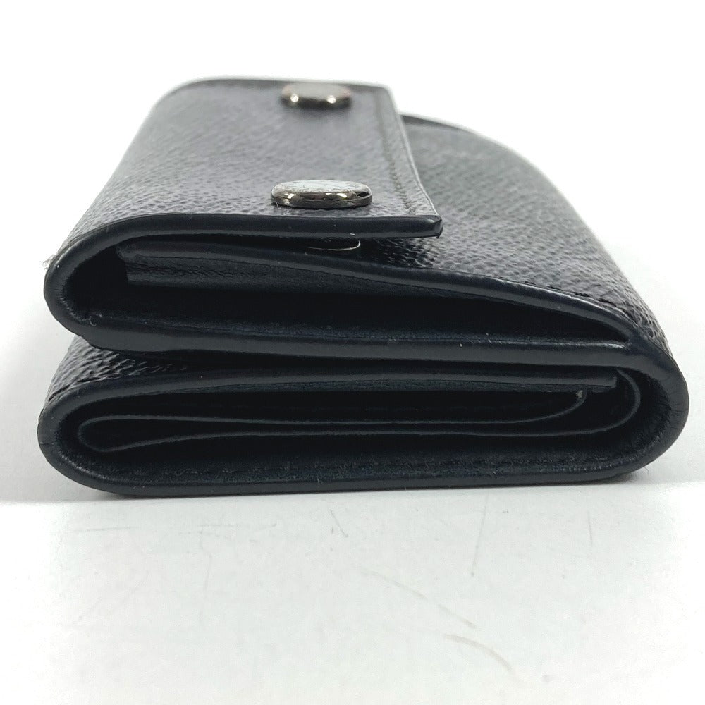 LOUIS VUITTON M45417 กระเป๋าสตางค์ Discovery Compact Wallet ลาย Monogram Eclipse กระเป๋าสตางค์พับสามทบ แคนวาส Monogram Eclipse ยูนิเซ็กส์ สีดำ