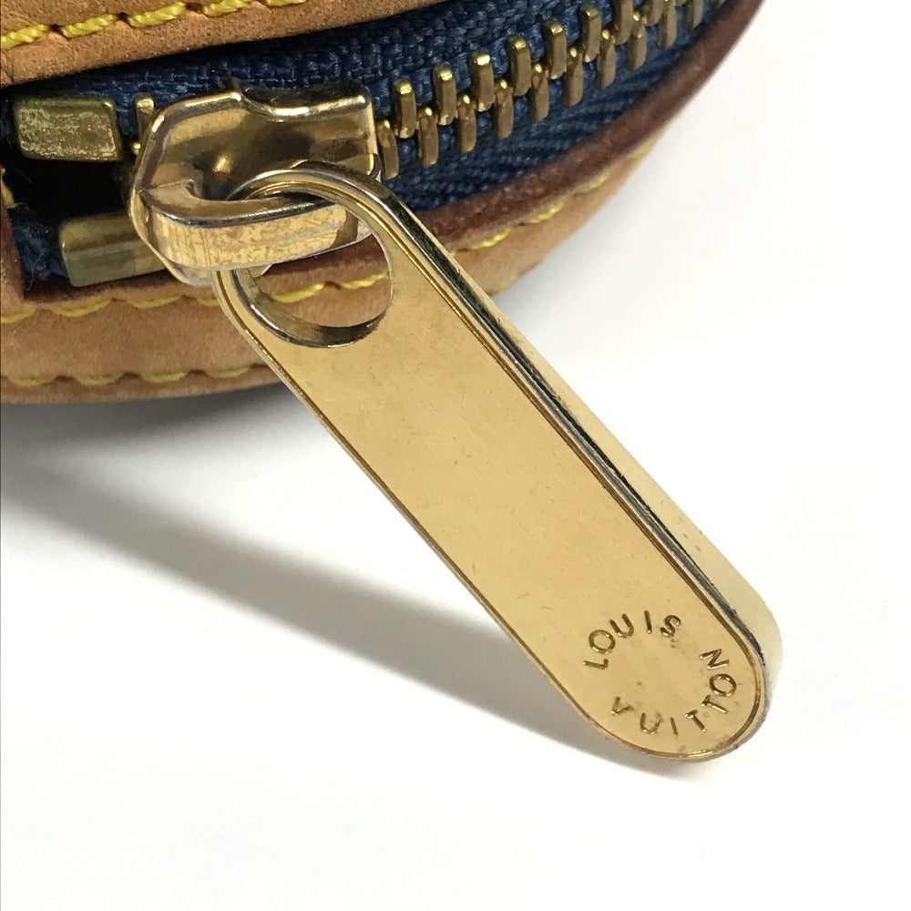 LOUIS VUITTON M95347 モノグラムデニム バムバッグ カバン ボディバッグ クロス ウエストバッグ モノグラムデニムキャンバス レディース ブルー