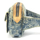 LOUIS VUITTON M95347 モノグラムデニム バムバッグ カバン ボディバッグ クロス ウエストバッグ モノグラムデニムキャンバス レディース ブルー